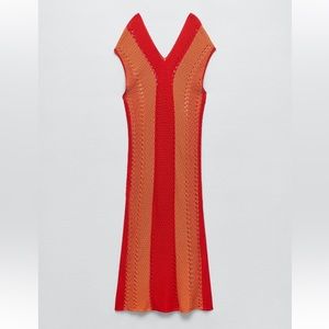 Zara Crochet Tunic Dress